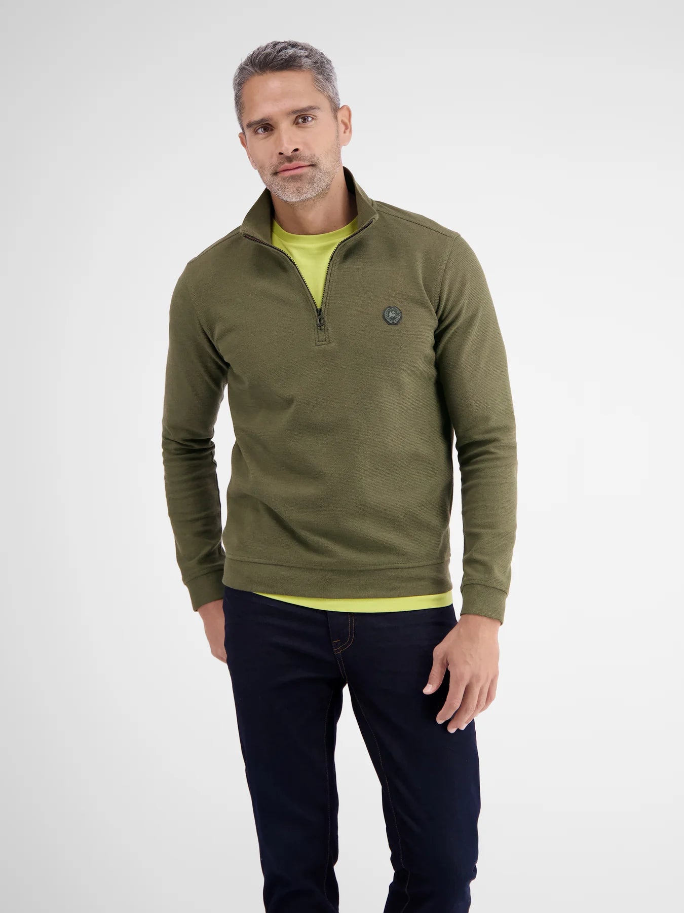 Half Zip Troyer Sweater