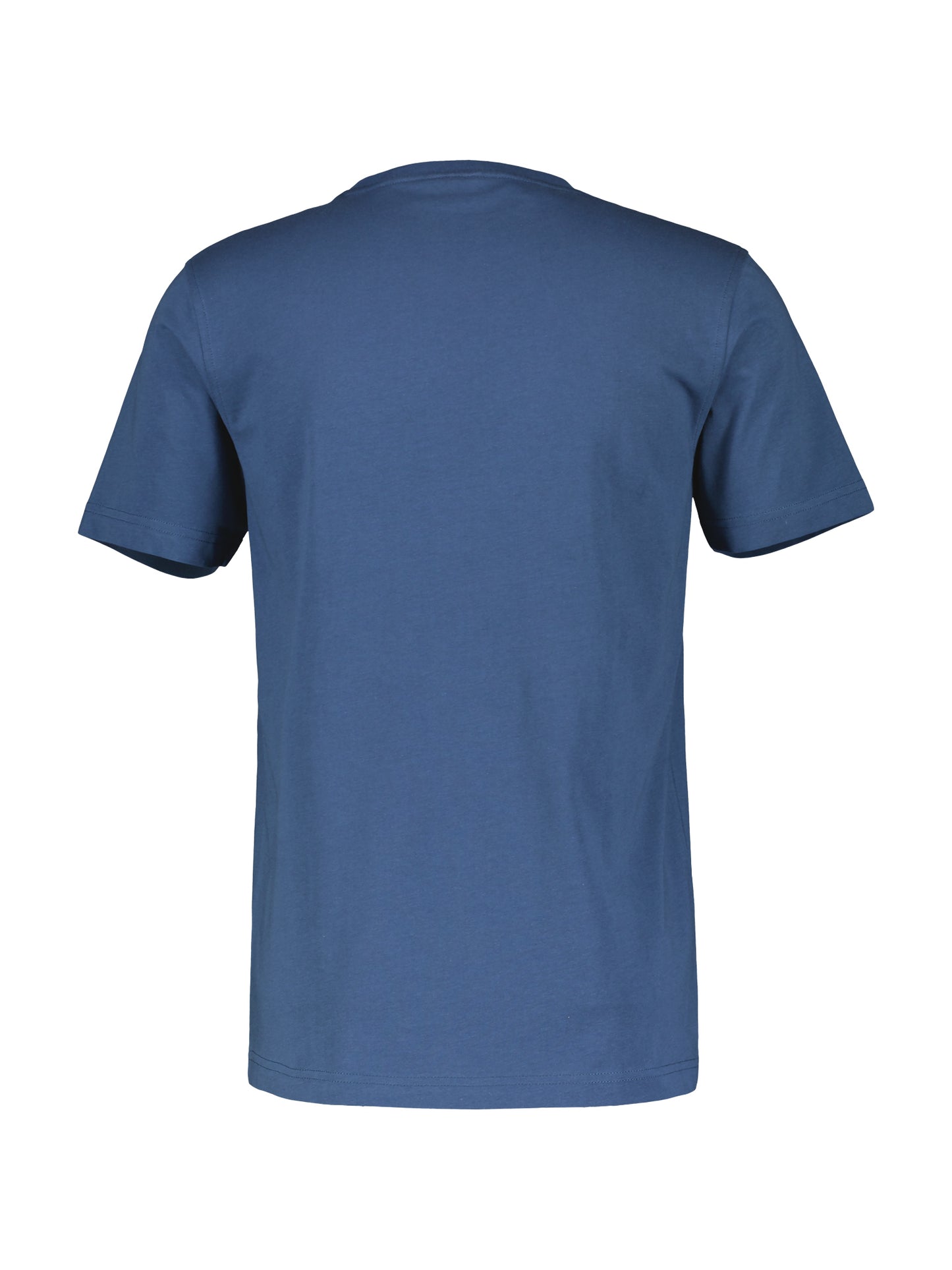 Storm Blue Basic Cotton T-Shirt