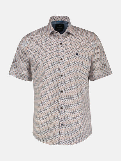 Hemd Short Sleeved Geometric Shirt