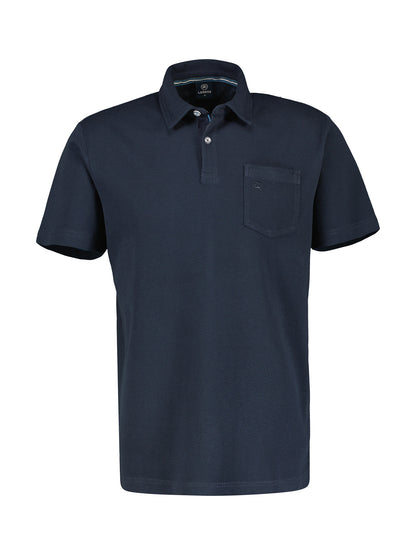 Polo Shirt Waffle Pique