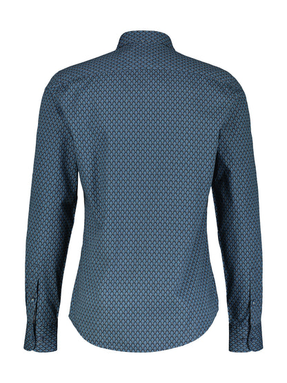 Kent Tree Print Long Sleeve Shirt