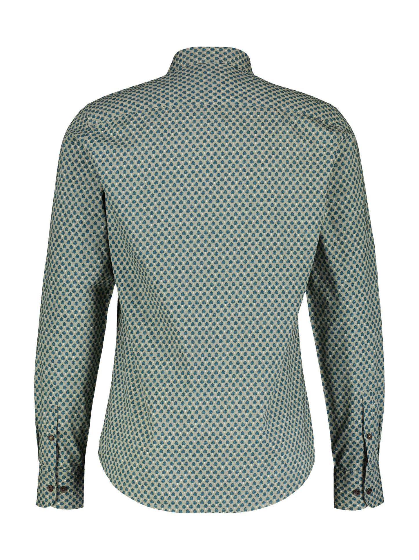 Kent Tree Print Long Sleeve Shirt