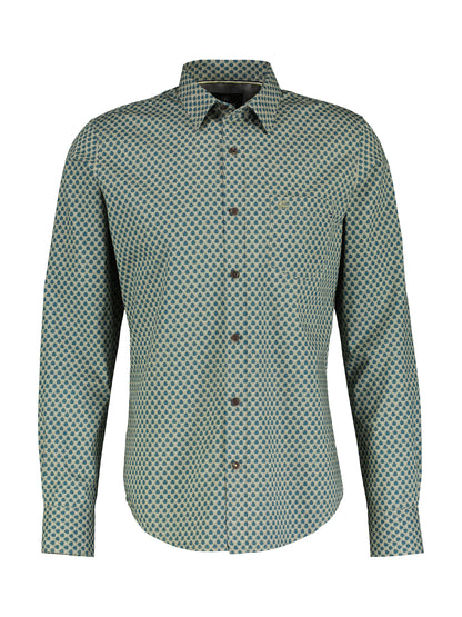 Kent Tree Print Long Sleeve Shirt