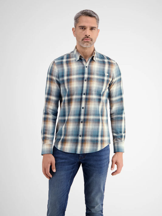 Twill Check Long Sleeve Shirt