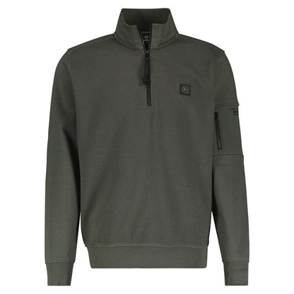 Half Zip Troyer Sweatshirt