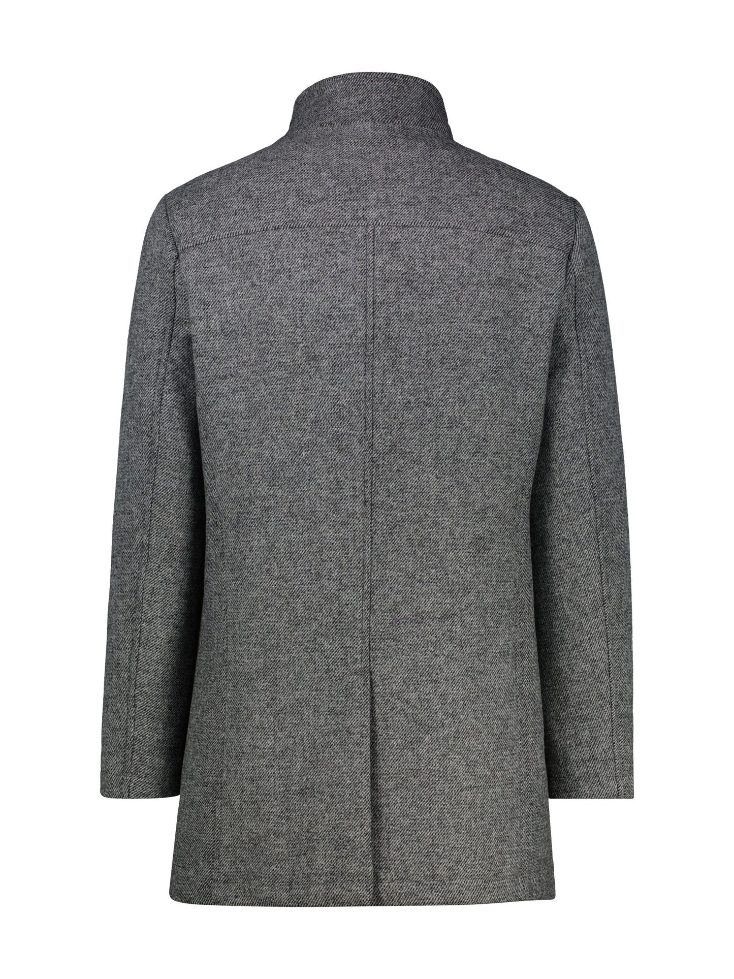 Lerros - Medium Length Wool Coat - Basalt Grey