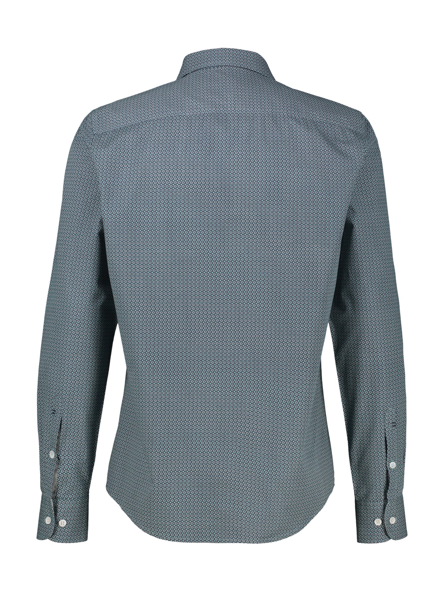 Lerros Poplin Long Sleeve Shirt - Arctic Blue