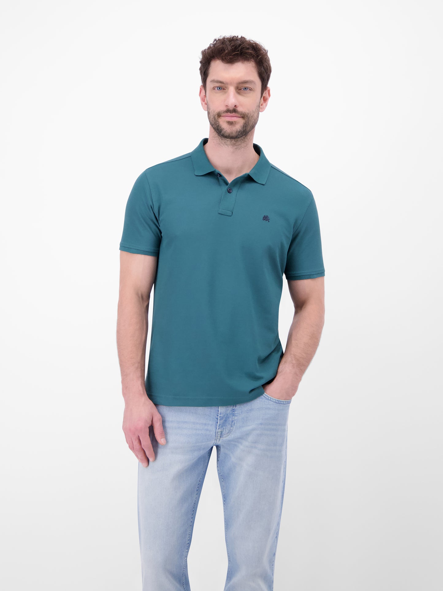 Performance Polo Shirt - Soft Teal