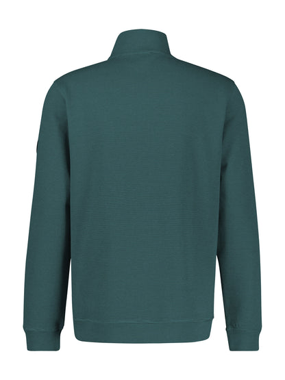 Troyer 1/2 Zip Sweatshirt - Soft Teal