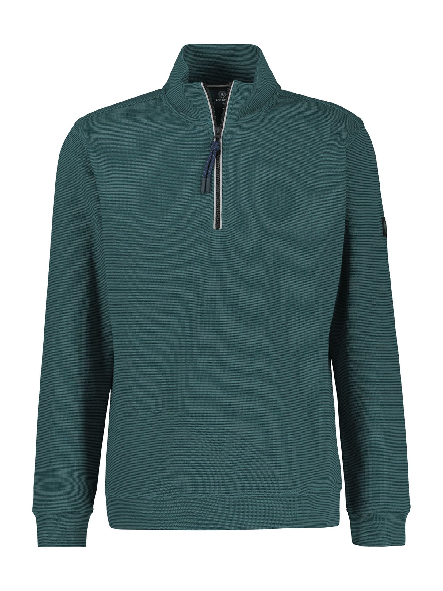 Troyer 1/2 Zip Sweatshirt - Soft Teal
