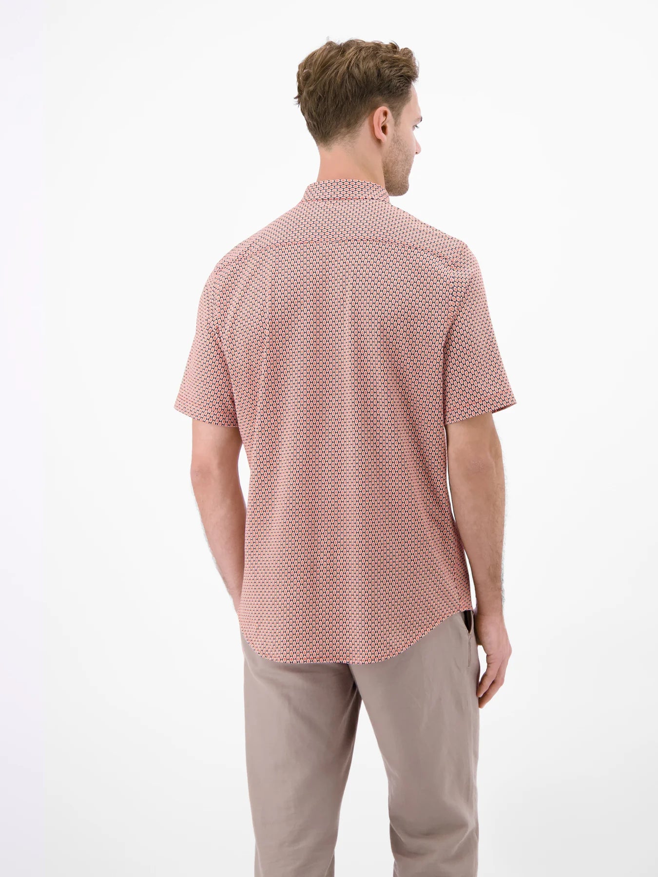 Lerros Short Sleeved Shirt Red