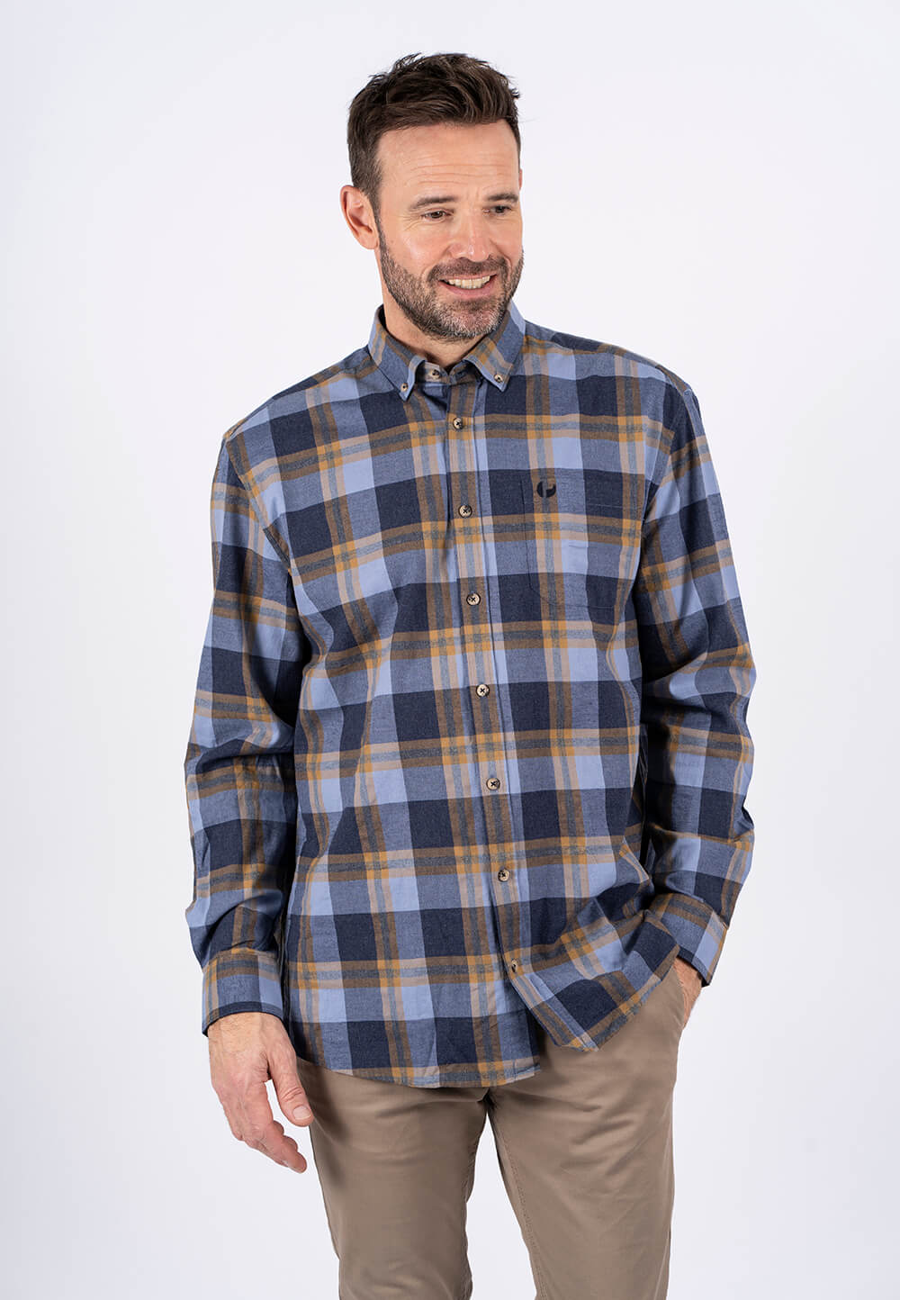 Danny Long Sleeve Check Shirt