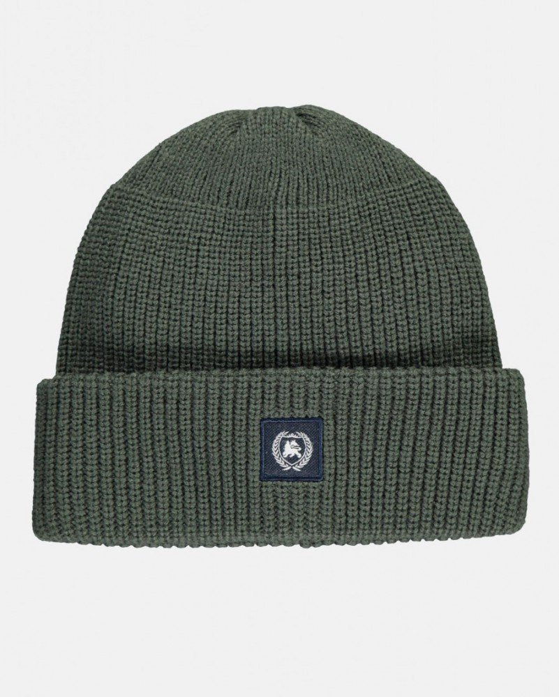 Knitted Ribbed Beanie