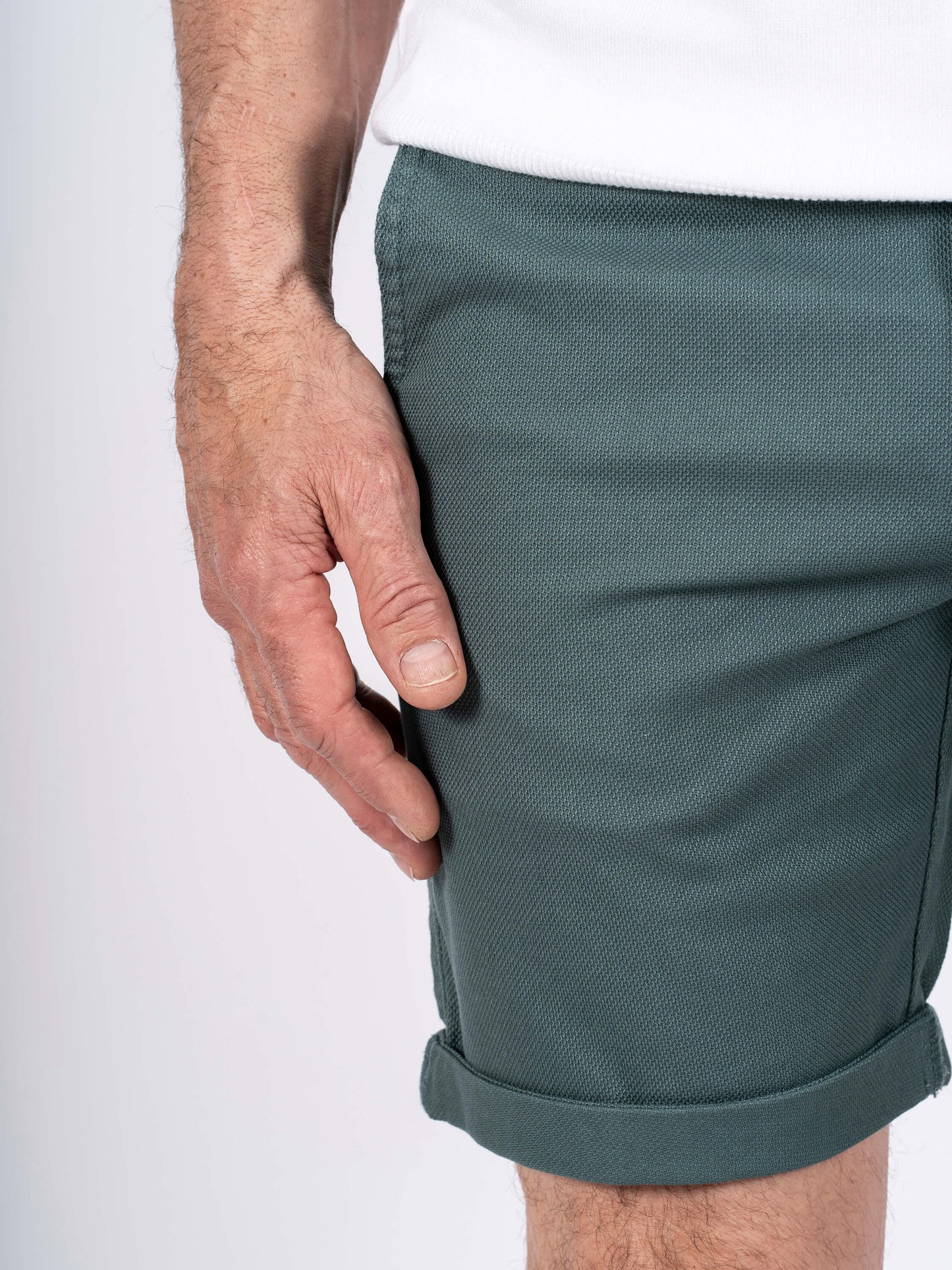 Thomas Bermuda Chino Shorts - Green