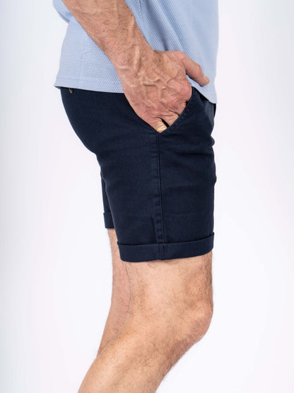 Thomas Bermuda Chino Shorts - Navy
