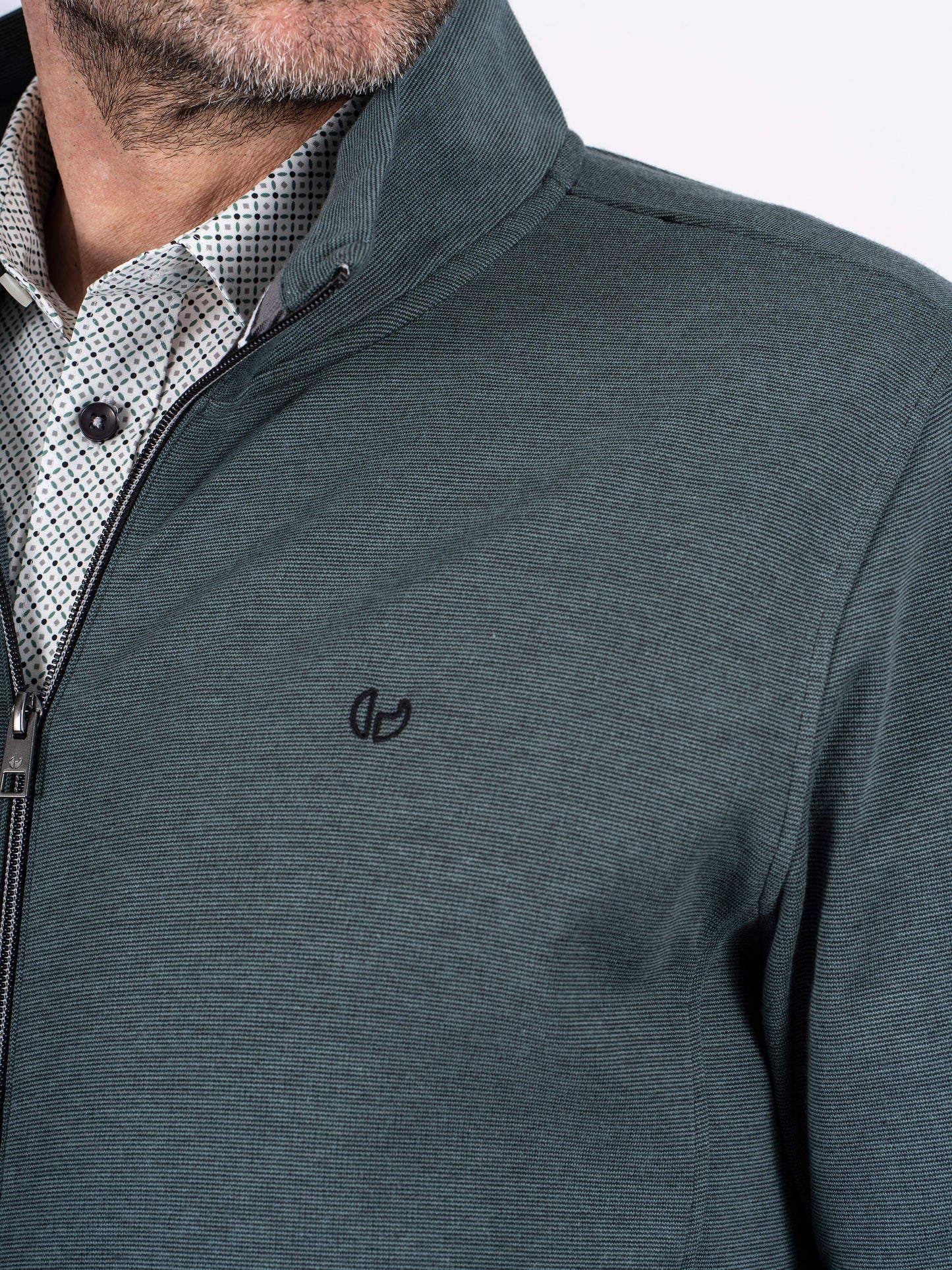 Rai Full Zip Cardigan Sweatshirt