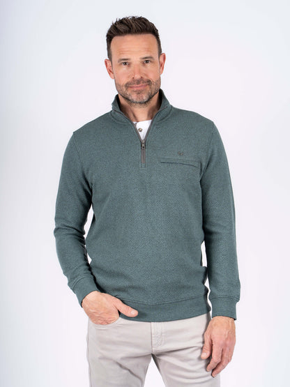 Alf Half Zip Sweatshirt - North Atlantic