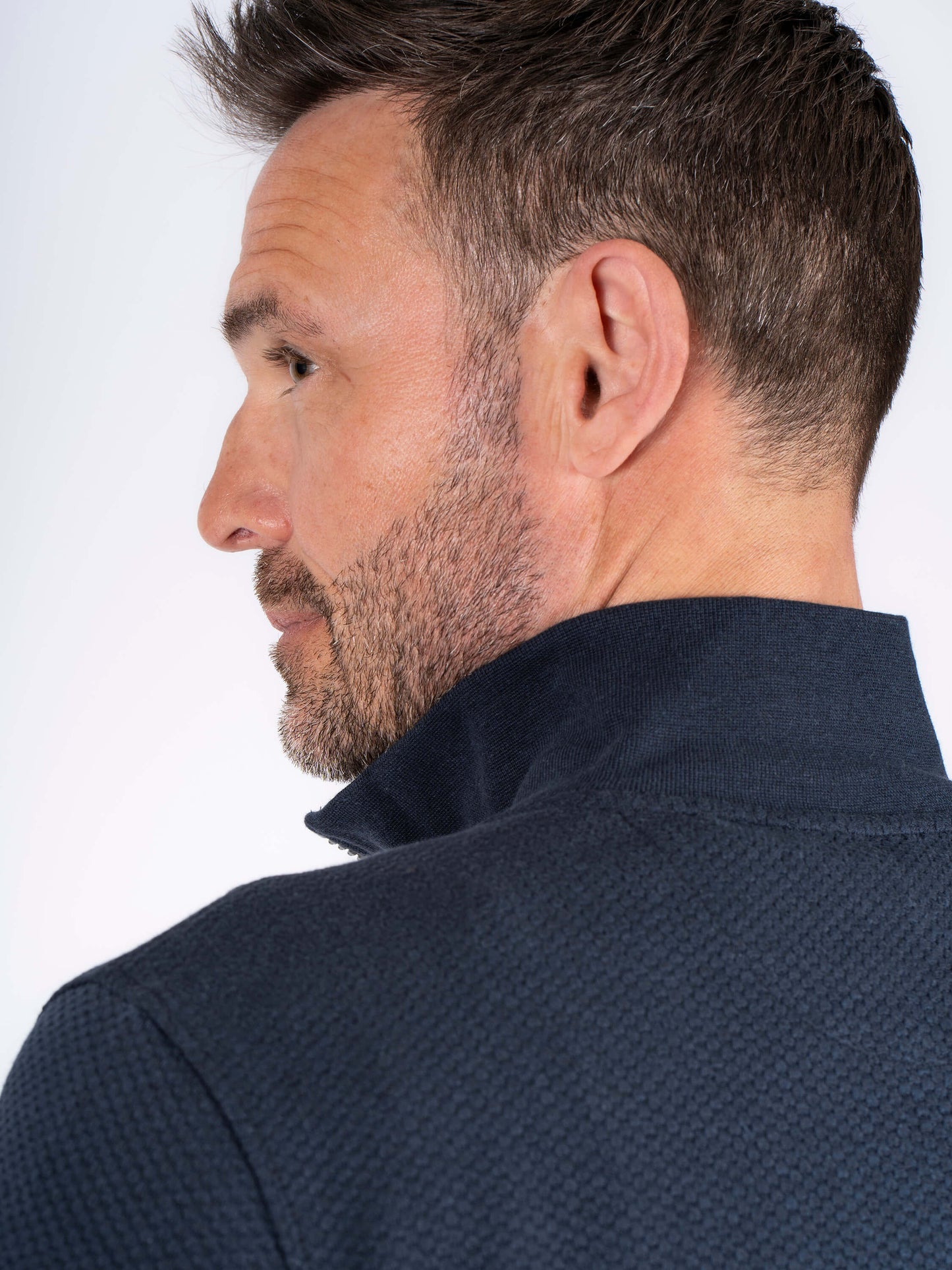 Alf Half Zip Sweatshirt - Dark Sapphire