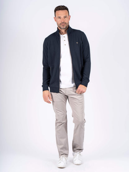 Alf Full Zip Cardigan Sweatshirt
