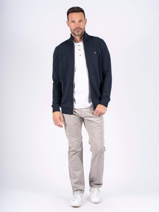 Alf Full Zip Cardigan Sweatshirt