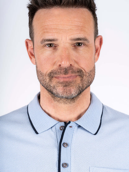 Hester Polo Shirt - Brunnera Blue
