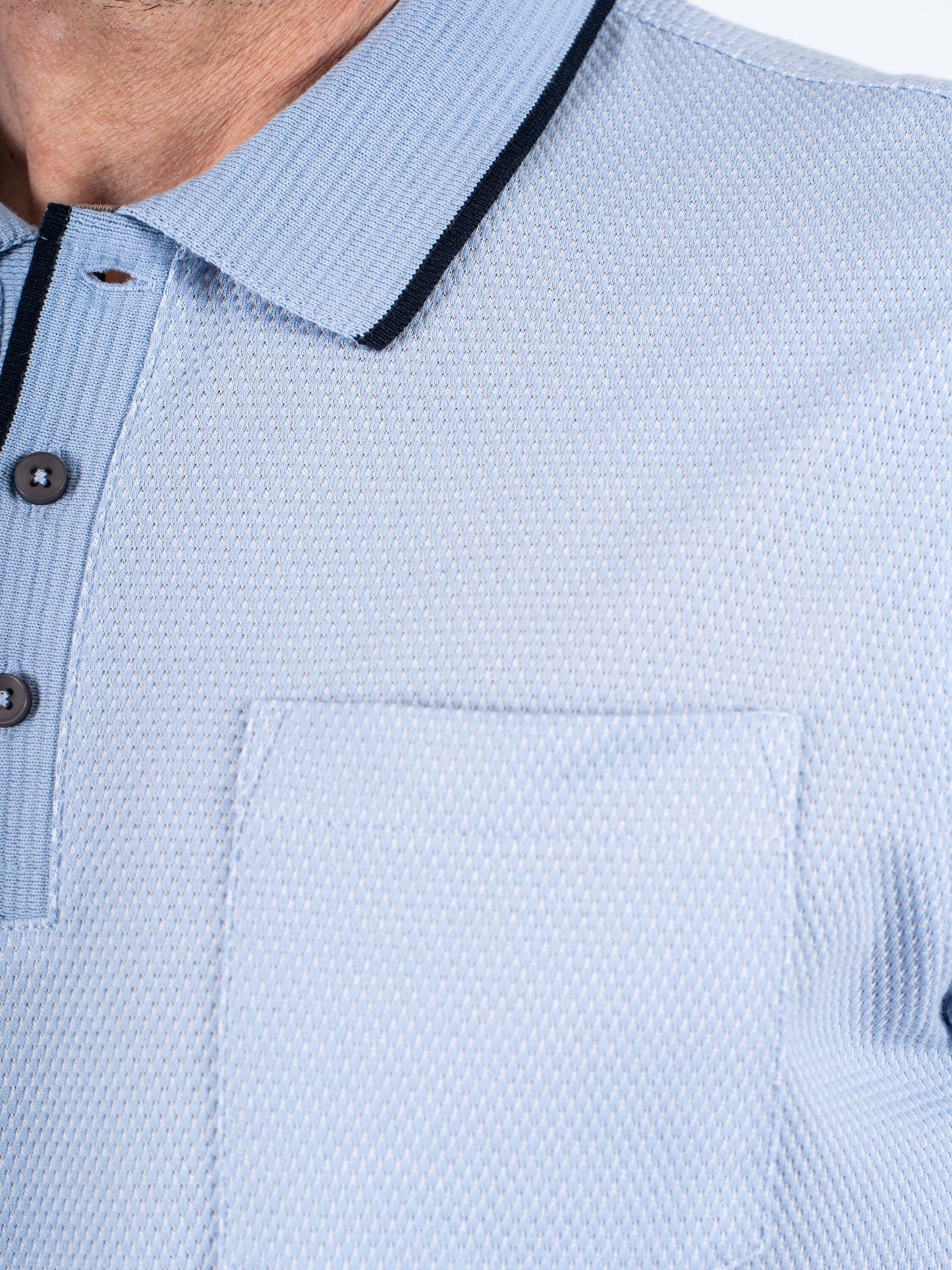 Hester Polo Shirt - Brunnera Blue