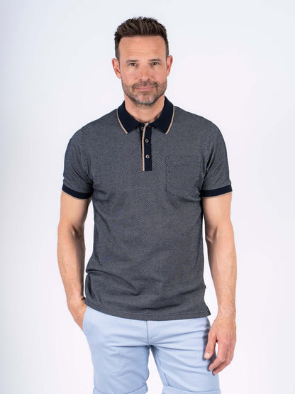 Hester Polo Shirt - Navy Dark Sapphire