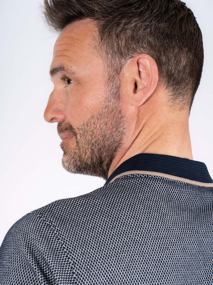 Hester Polo Shirt - Navy Dark Sapphire