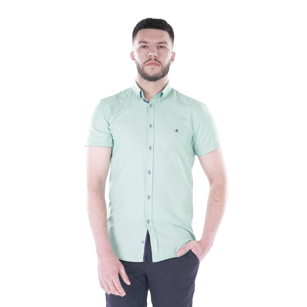 Andar Short Sleeve Oxford Shirt