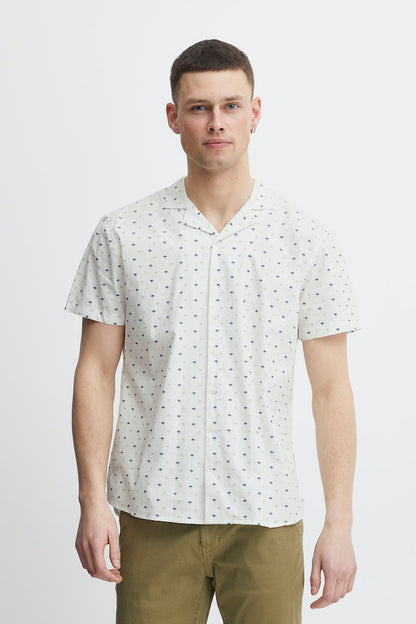 Short Sleeve Patterned Shirt