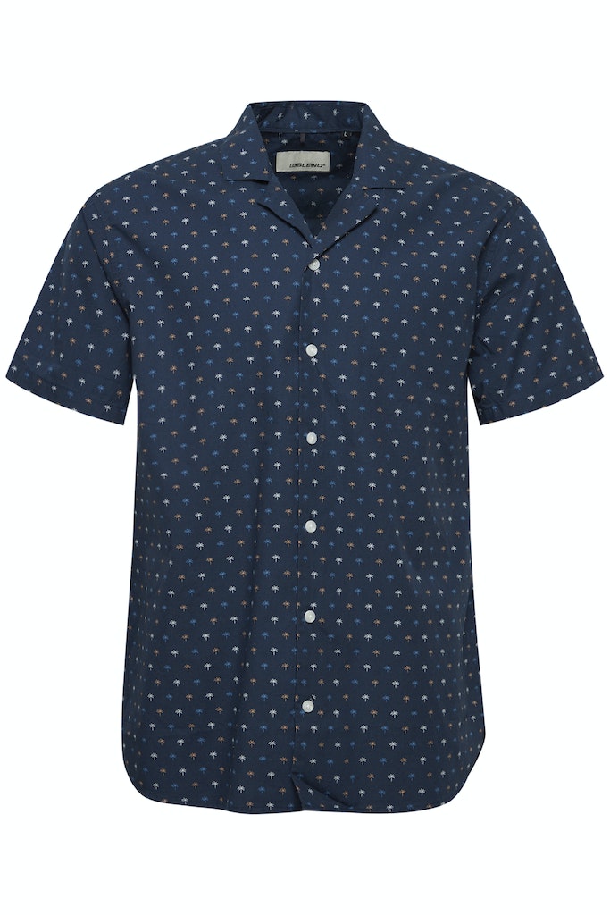 Short Sleeve Patterned Shirt