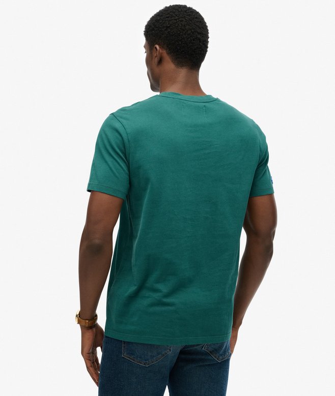 Lo-Fi Outdoors Chest Tee Green