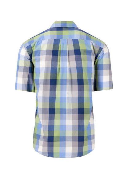 Colourful Check Shirt Short SLeeve