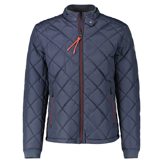 Stand Collar Quilted Jacket