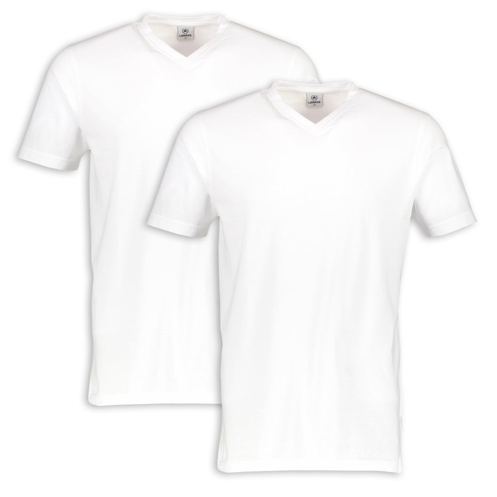 Twin Pack V Neck Basic T-shirts