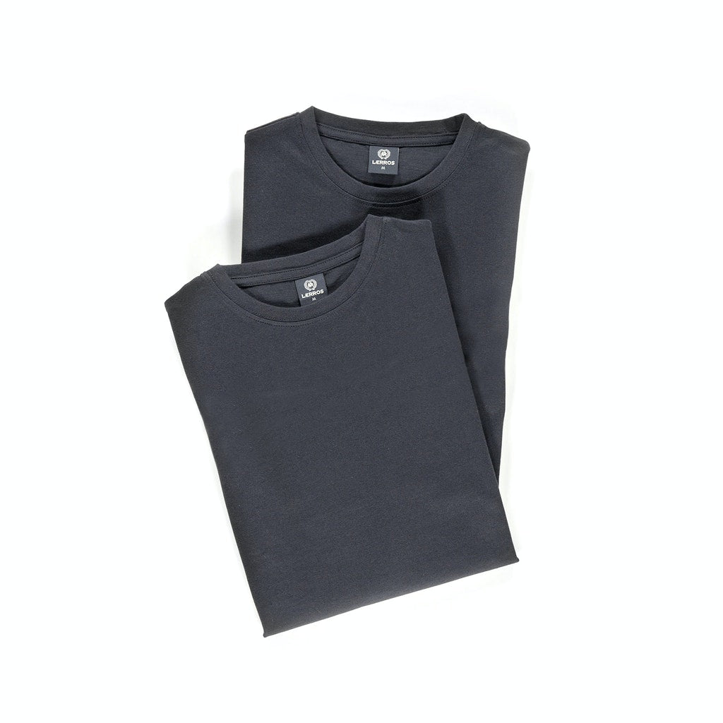 Double Pack Grey Basic T-Shirts