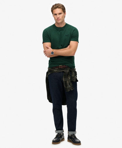 Essential Logo T-shirt - Pitch Green Marl