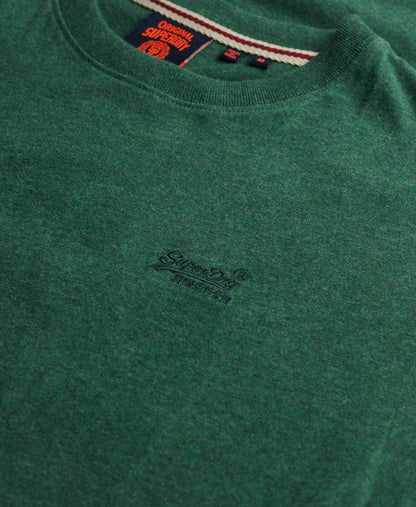 Essential Logo T-shirt - Pitch Green Marl