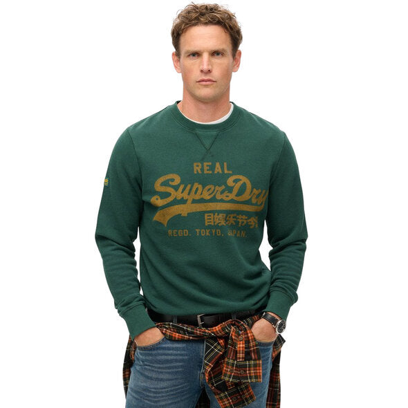 Classic Vintage Logo Graphic Sweatshirt