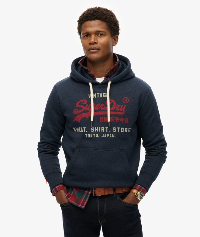 Vintage Logo Heritage Relaxed Hoodie