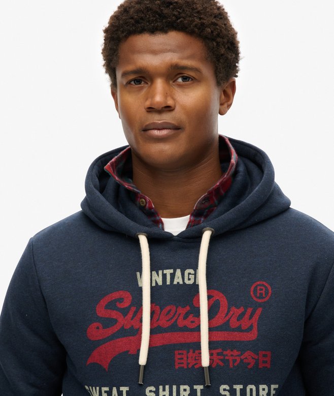 Vintage Logo Heritage Relaxed Hoodie