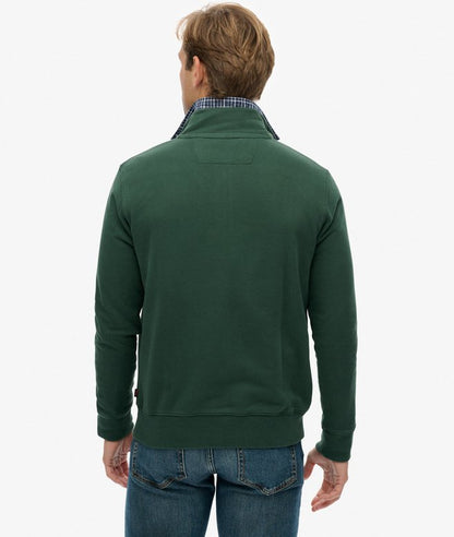 Preppy SD Co Half Zip - Enamel Green
