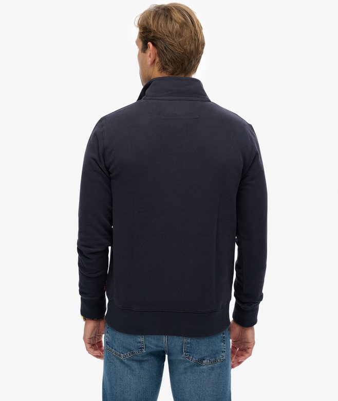 Preppy SD Co Half Zip - Super Dark Navy