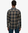 Long Sleeve Lumber Jack Shirt - Navy