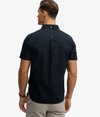 Preppy Oxford Short Sleeve Shirt - Eclipse Navy