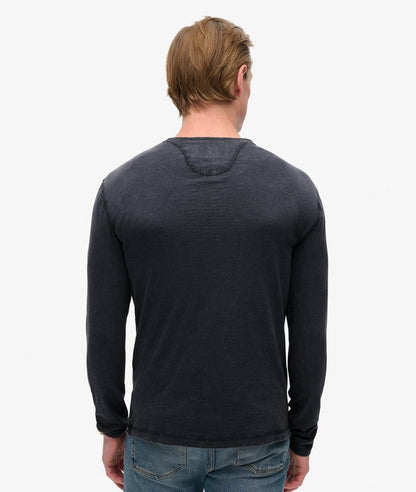 Long Sleeved Jersey Grandad Top