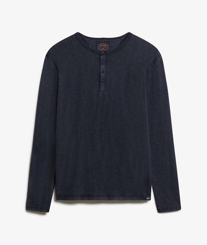 Long Sleeved Jersey Grandad Top