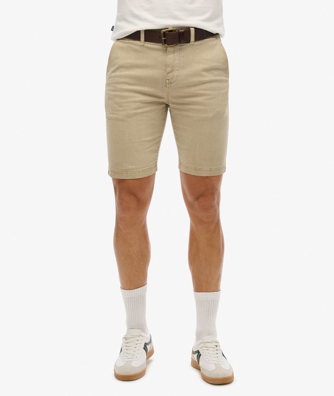 Ripstop Light Cargo Shorts - Beige