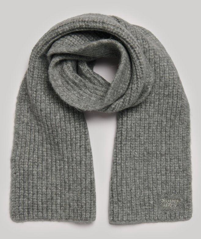 Organic Cotton Superdry Essential Logo Scarf