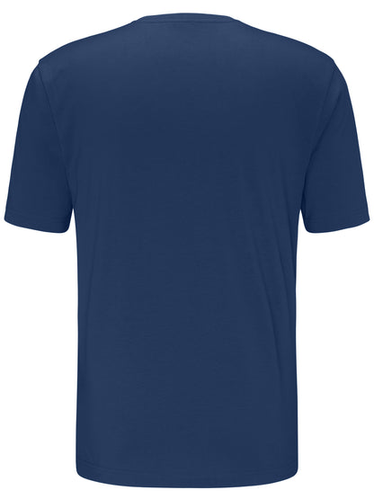 Casual Cotton T-Shirt - Midnight Blue